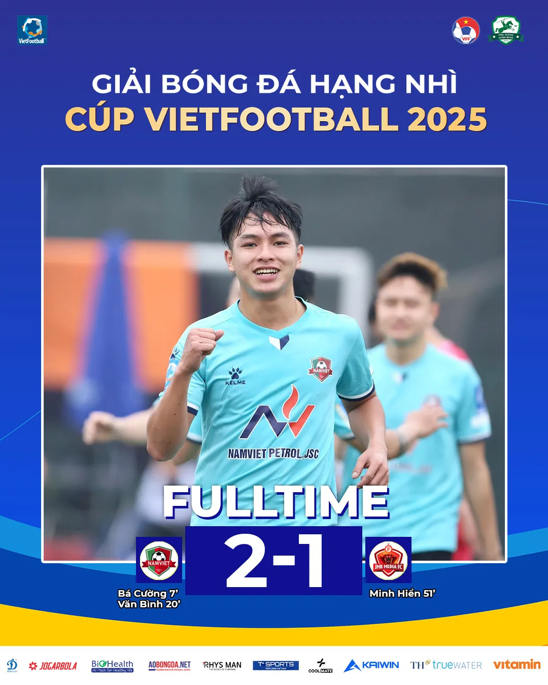 Nam Việt Hải Dương 2-1 JMB Media