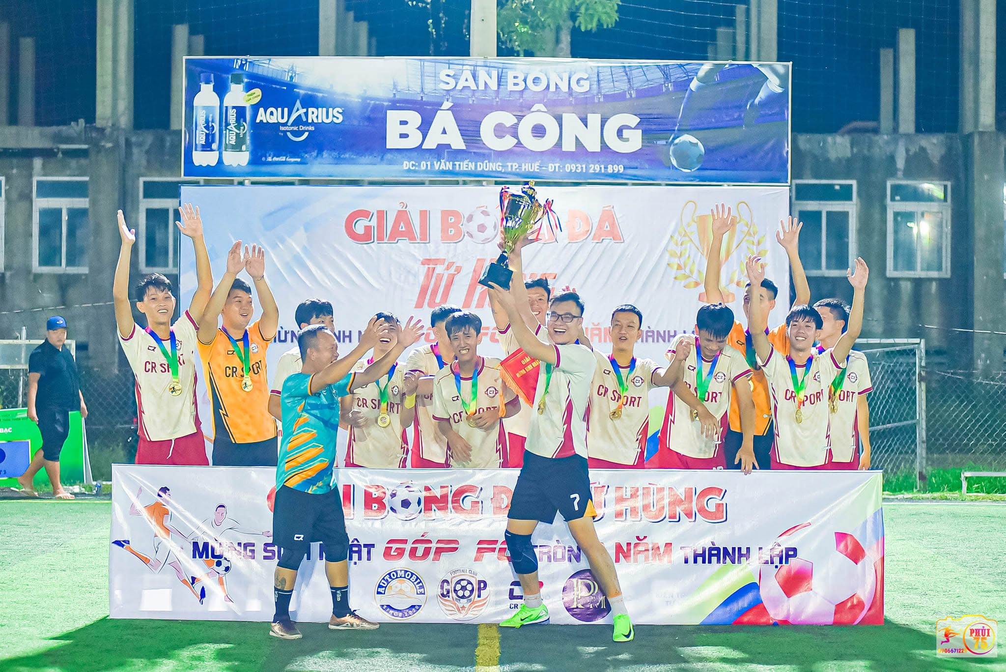 FC Cr Sport lên ngôi giải tứ hùng kỷ niệm Góp FC 