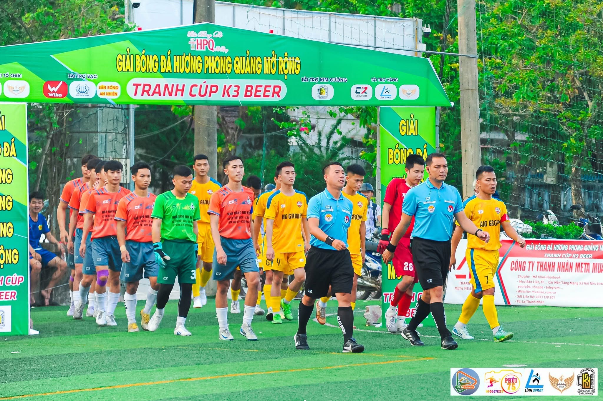 FC Đam Mê và FC Beer Ra sân khí thế