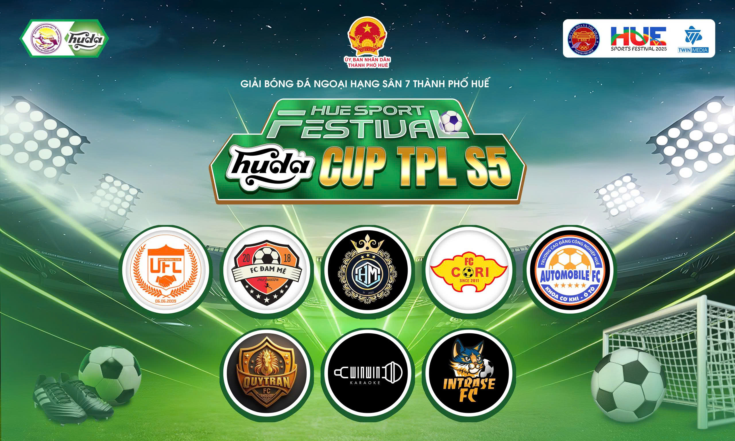 8 đội bóng tham dự TPL - S5