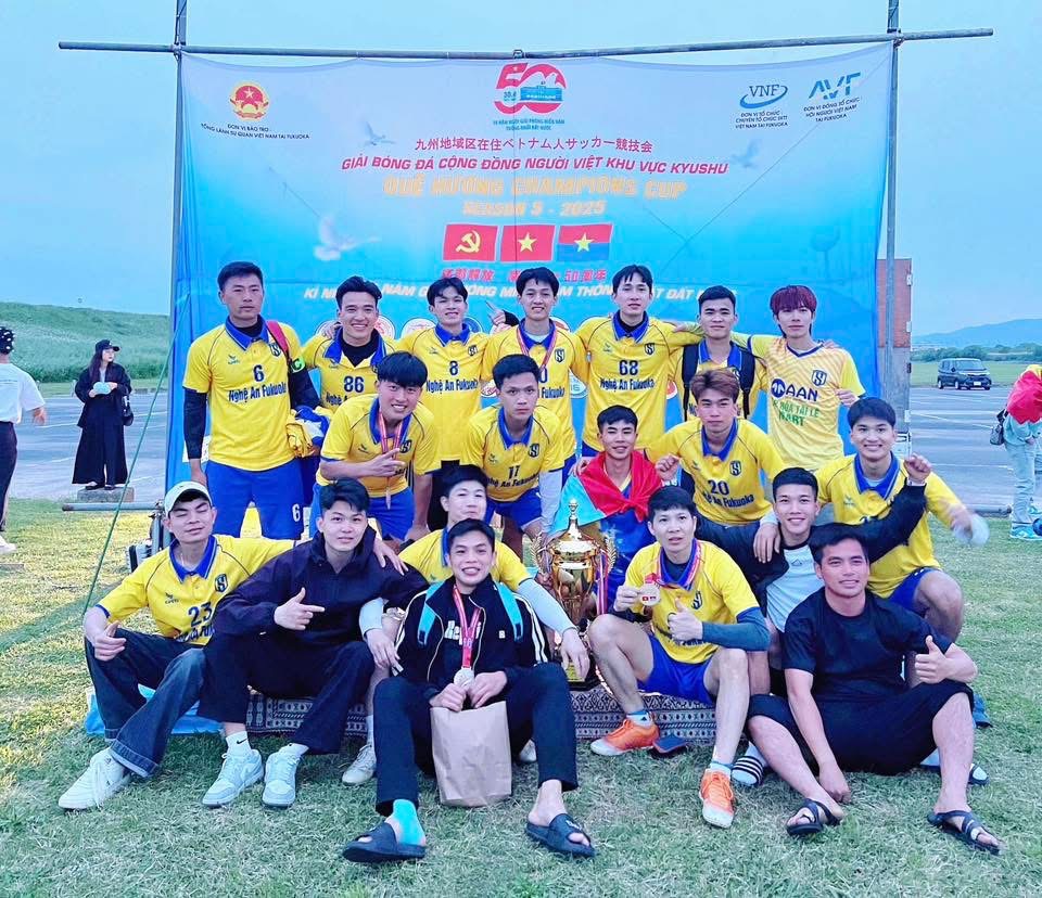 NGHỆ AN FUKUOKA FC Lên ngôi vô địch tại giải đấu năm nay