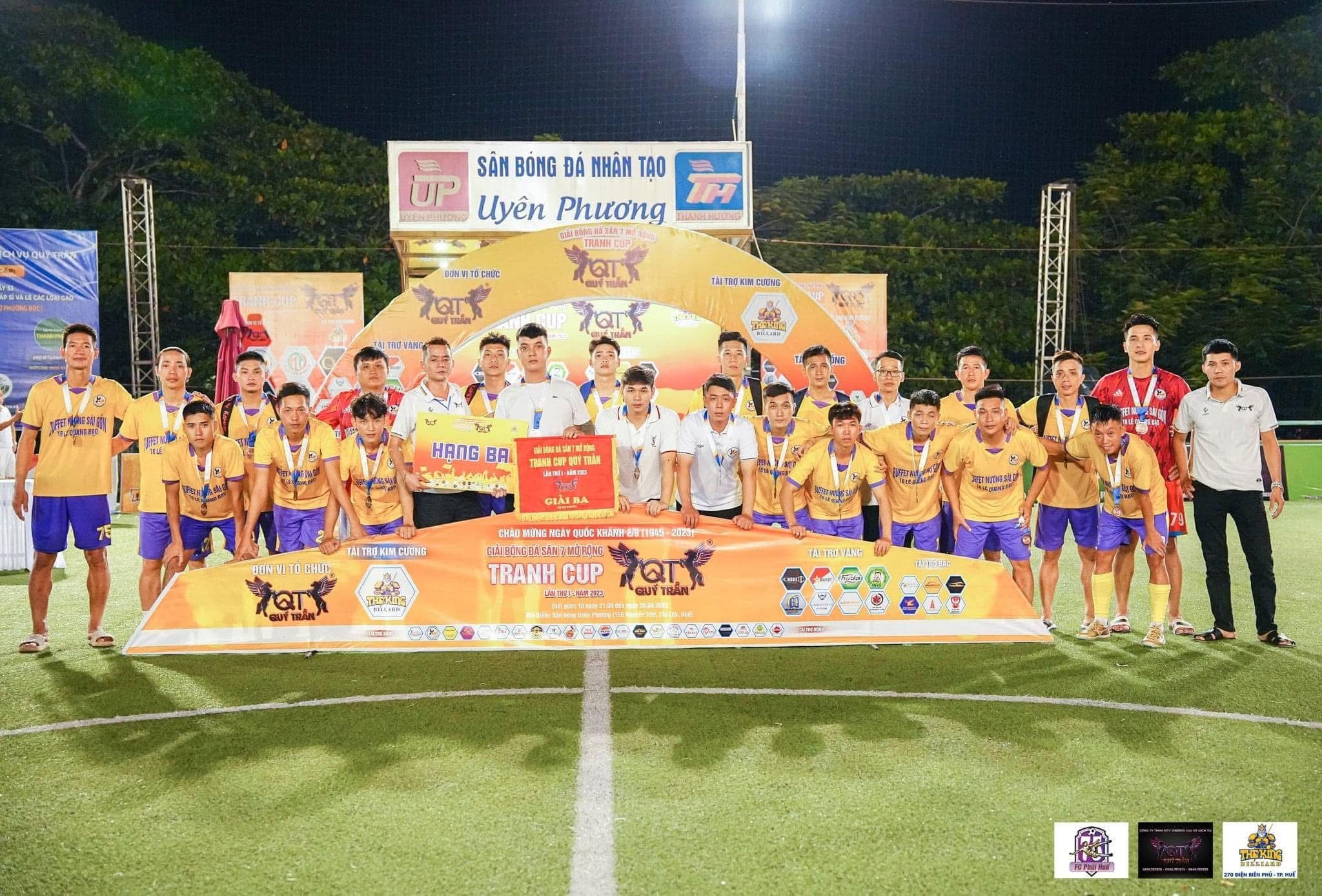 FC Nhật Hoàng về ba tại giải Quý Trần S1