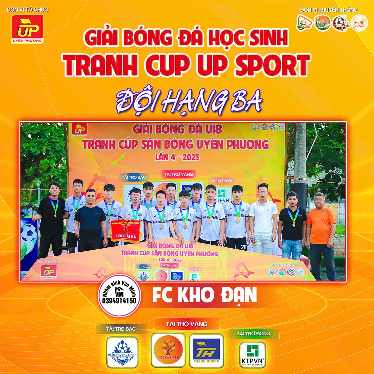 Đồng hạng ba: FC Kho Đạn
