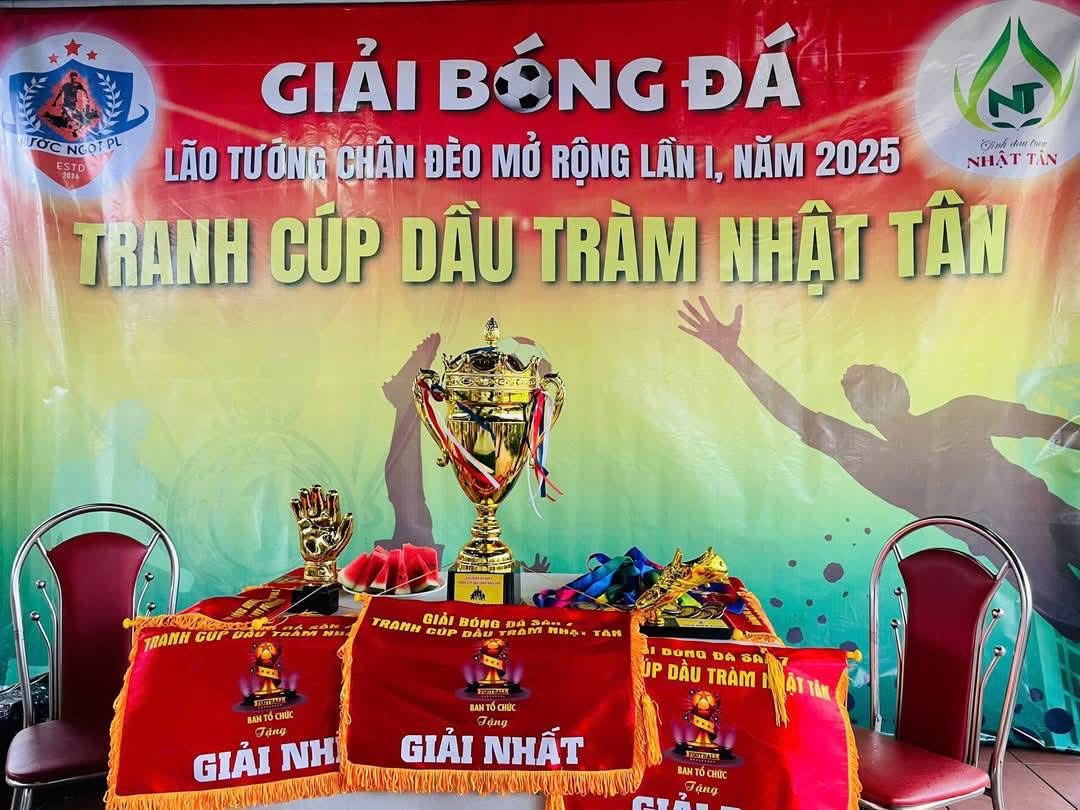 lễ bốc thăm chia bảng Giải Bóng Đá Lão Tướng Chân Đèo mở rộng lần thứ I – năm 2025