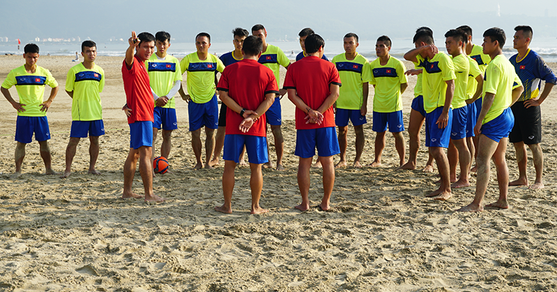 Bóng đá bãi biển Việt Nam quyết tâm lấy lại lòng tin của người hâm mộ
