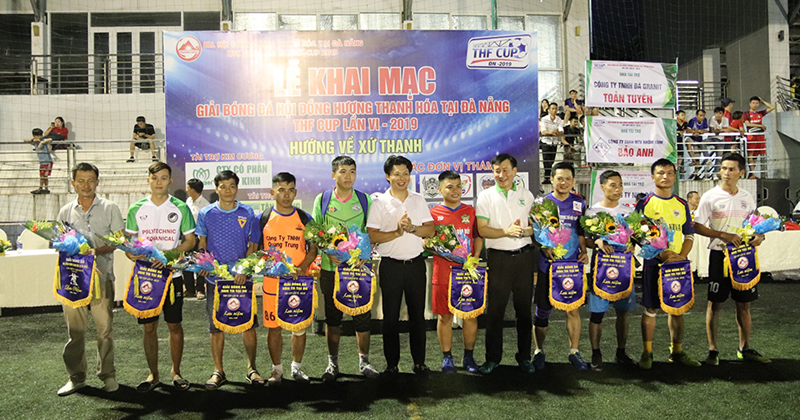 Khai mạc giải bóng đá Hội Đồng Hương Thanh Hóa tại Đà Nẵng THF Cup lần thứ VI - 2019