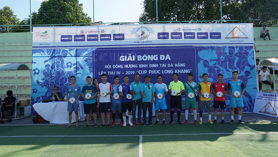 Giải bóng đá HĐH Bình Định tại Đà Nẵng lần IV năm 2019