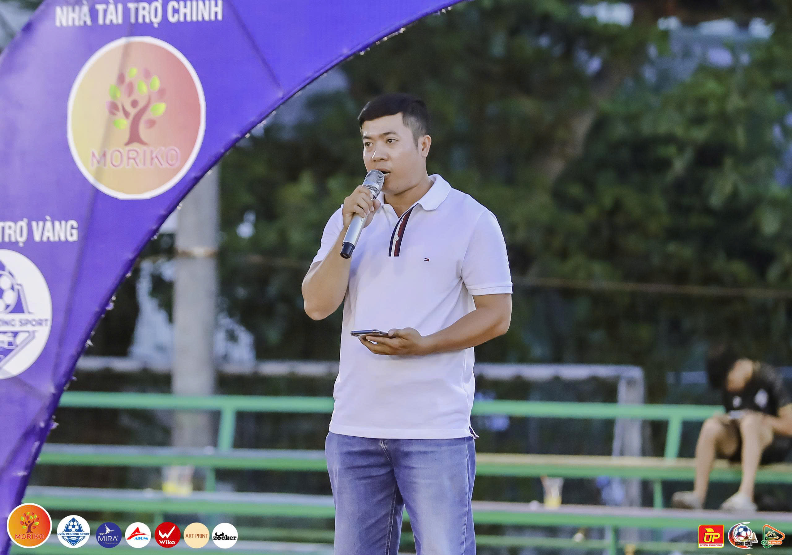 Anh Ngô Quang Hưng - Phó BTC Giải phát biểu bế mạc giải