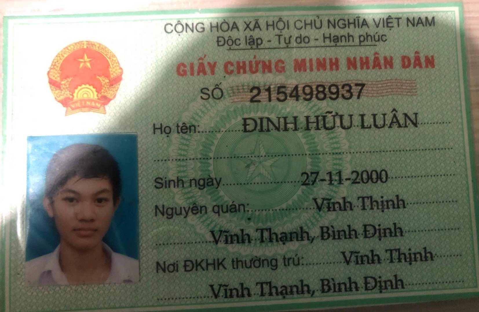 ĐINH HỮU LUÂN