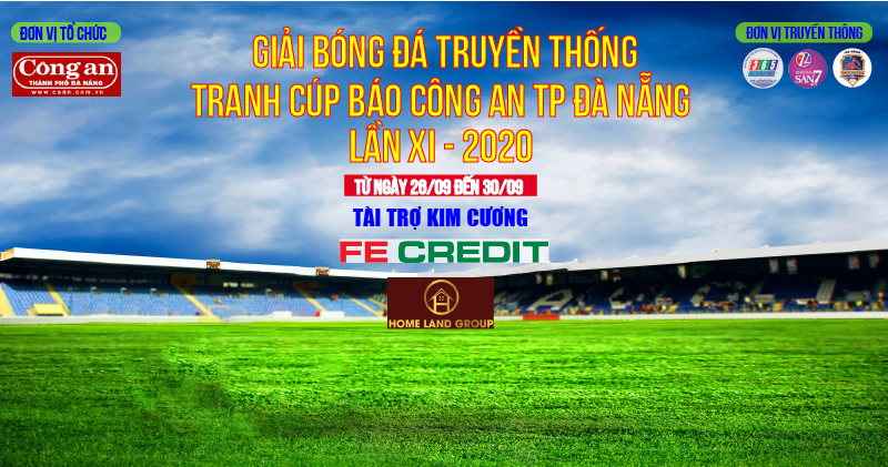 Đếm ngược thời gian chờ ngày khai mạc giải bóng đá truyền thống báo CA Đà Nẵng lần XI năm 2020